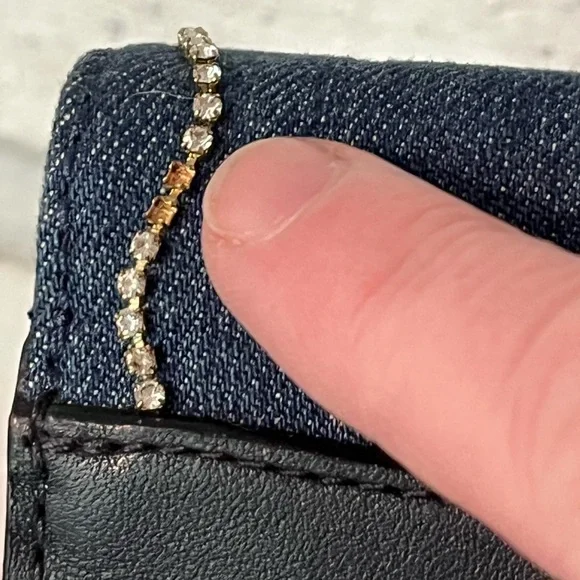 Coach Hayden Foldover Crossbody Clutch With Star Patchwork - Picture 7 of 11